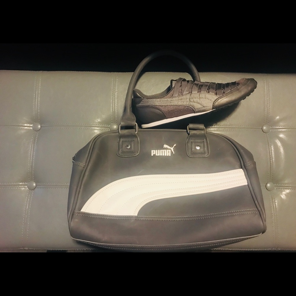 Puma bag and sneakers